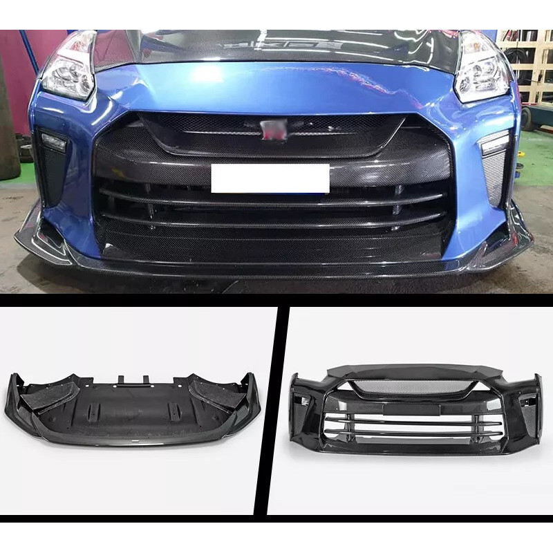 PARAGOLPES DELANTERO CARBONO GTR R35