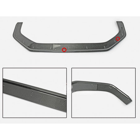 FRONT LIP CARBONO VARIS WRX 14-18