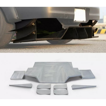 DIFUSOR TRASERO UNIVERSAL GT500