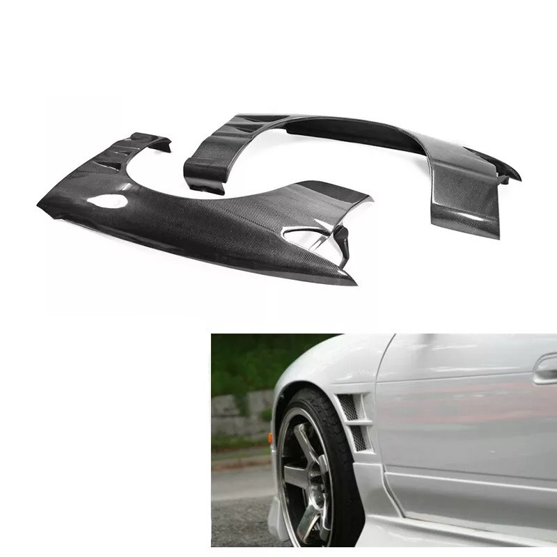 ALETAS DELANTERAS CARBONO +25MM PS13